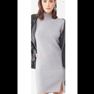 Mock sweater dress